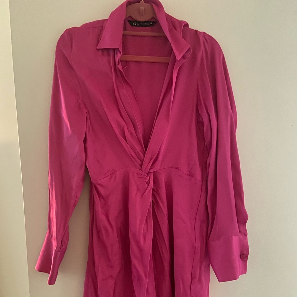Zara shirt dress